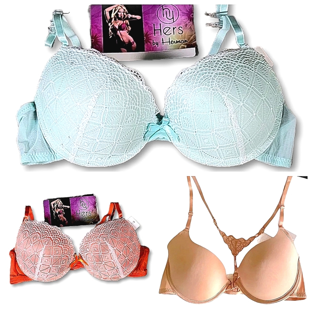 Brand New Set of Three 36C Bras